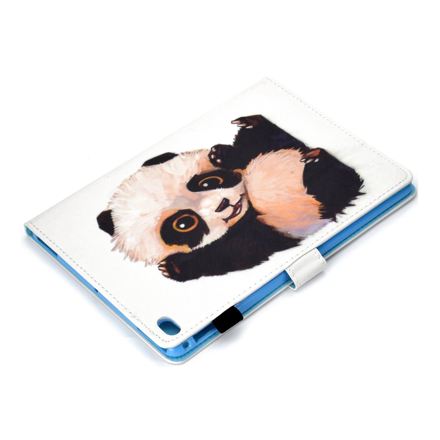 For iPad Air (2013) / Air 2 / iPad 9.7-inch (2017) / (2018) PU Leather Tablet Case Stitching Pattern Printing Stand Cover with Card Holder