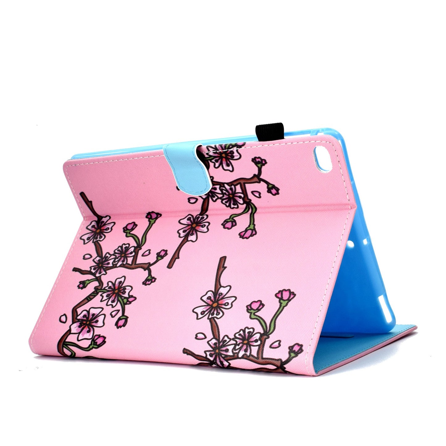 For iPad Air (2013) / Air 2 / iPad 9.7-inch (2017) / (2018) PU Leather Tablet Case Stitching Pattern Printing Stand Cover with Card Holder
