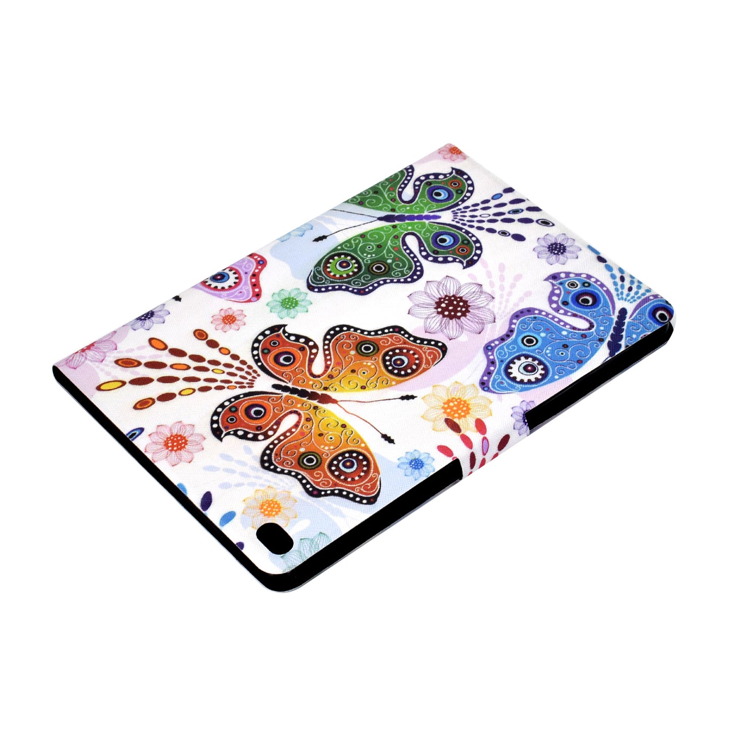 For iPad Air (2013) / Air 2 / iPad 9.7-inch (2017) / (2018) Pattern Printing Tablet Cover PU Leather Stand Card Slots Magnetic Clasp Case