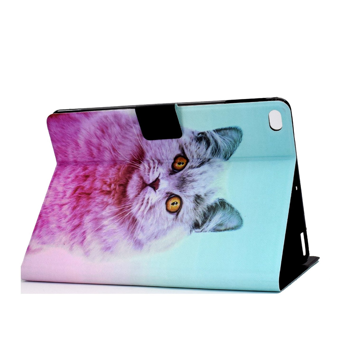 For iPad Air (2013) / Air 2 / iPad 9.7-inch (2017) / (2018) Pattern Printing Tablet Cover PU Leather Stand Card Slots Magnetic Clasp Case