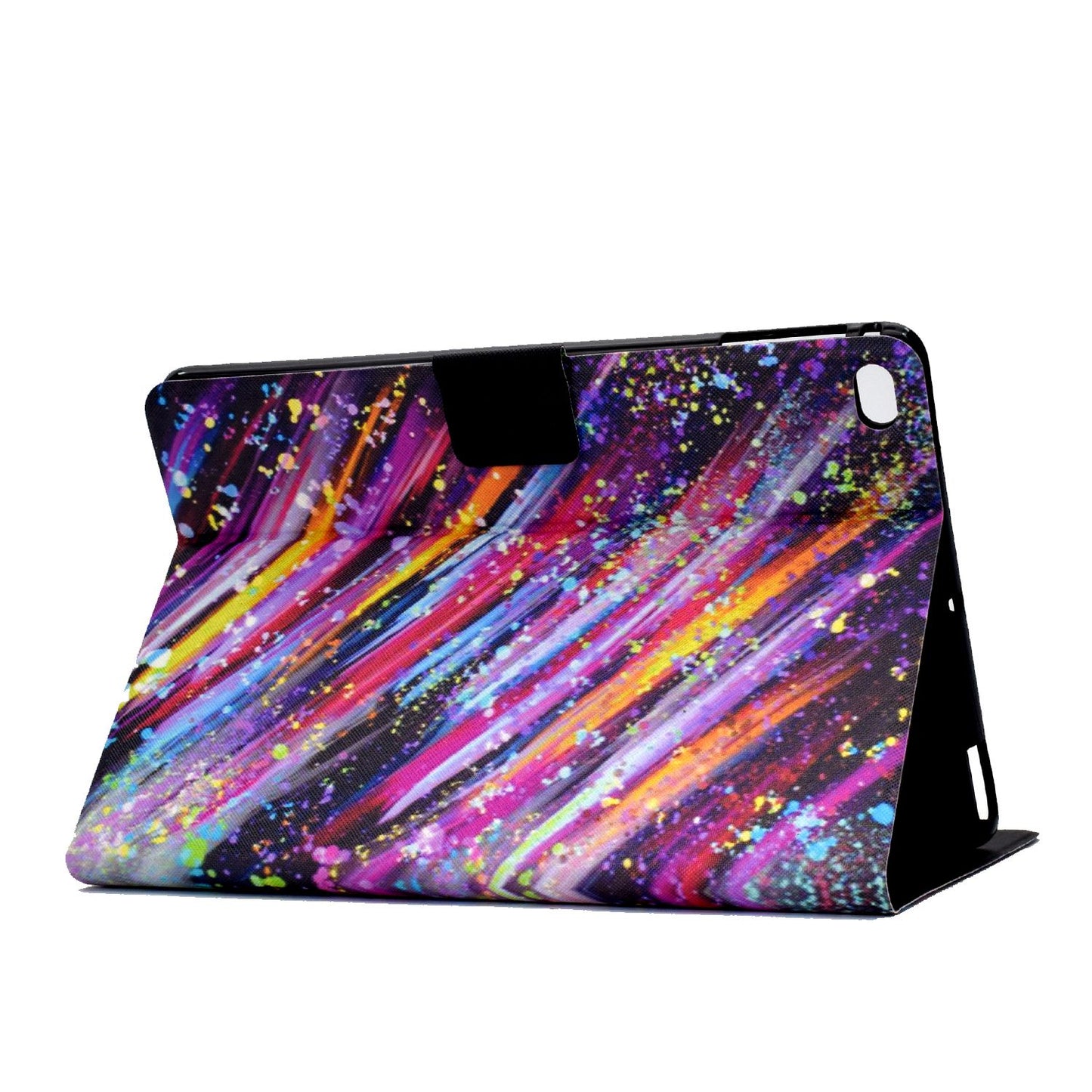 For iPad Air (2013) / Air 2 / iPad 9.7-inch (2017) / (2018) Pattern Printing Tablet Cover PU Leather Stand Card Slots Magnetic Clasp Case