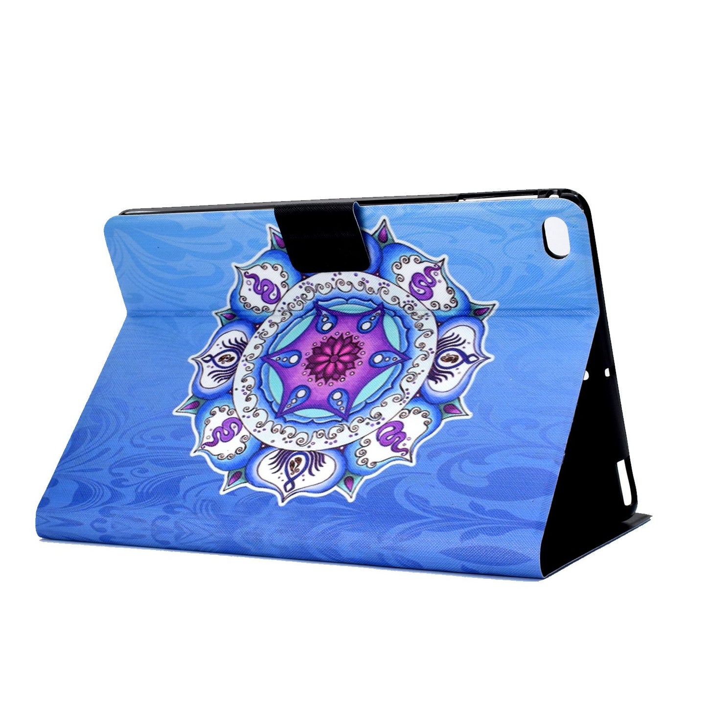 For iPad Air (2013) / Air 2 / iPad 9.7-inch (2017) / (2018) Pattern Printing Tablet Cover PU Leather Stand Card Slots Magnetic Clasp Case