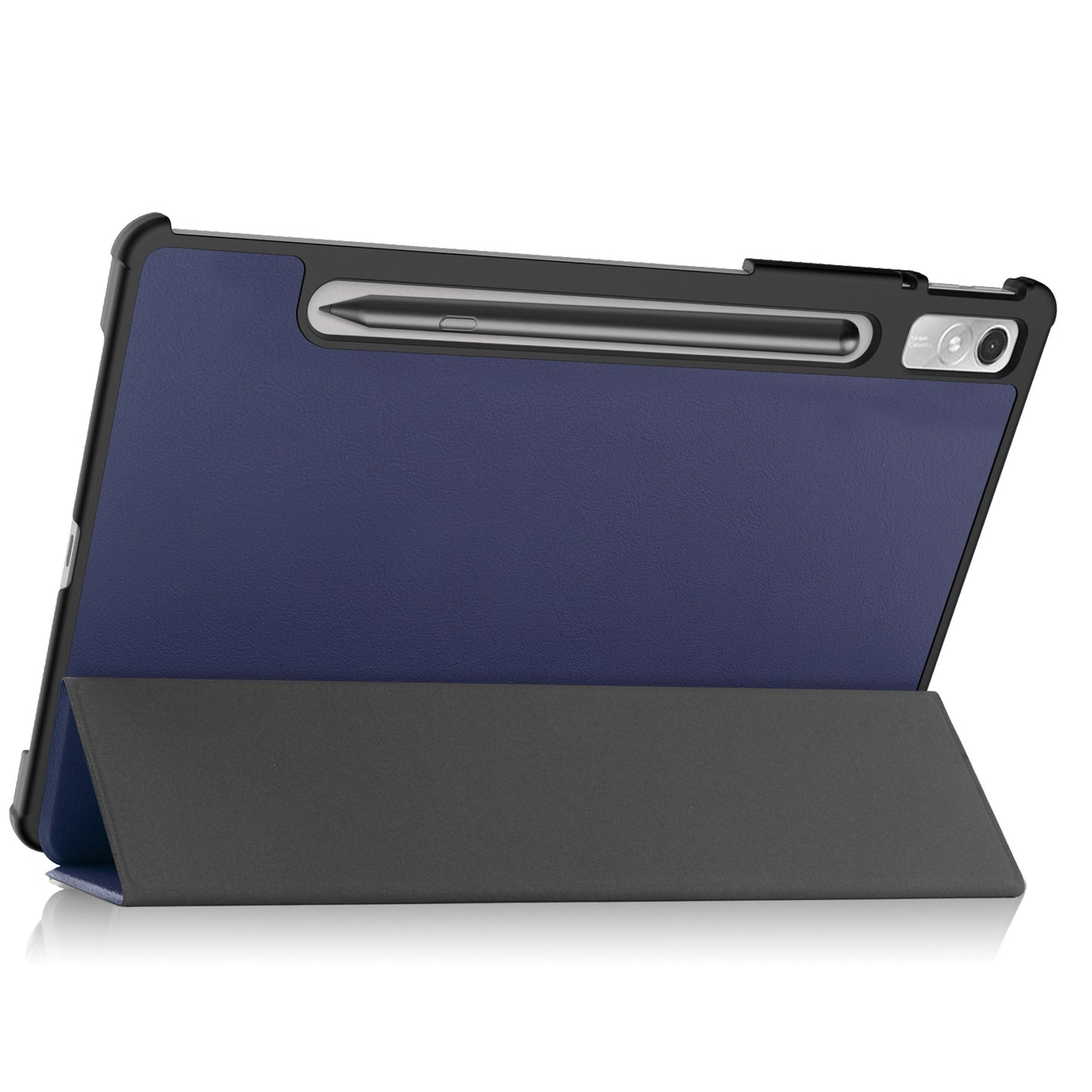 For Lenovo Tab P11 Pro Gen 2 Tri-fold Stand PU Leather Tablet Case Auto Wake / Sleep Function Drop-proof Cover