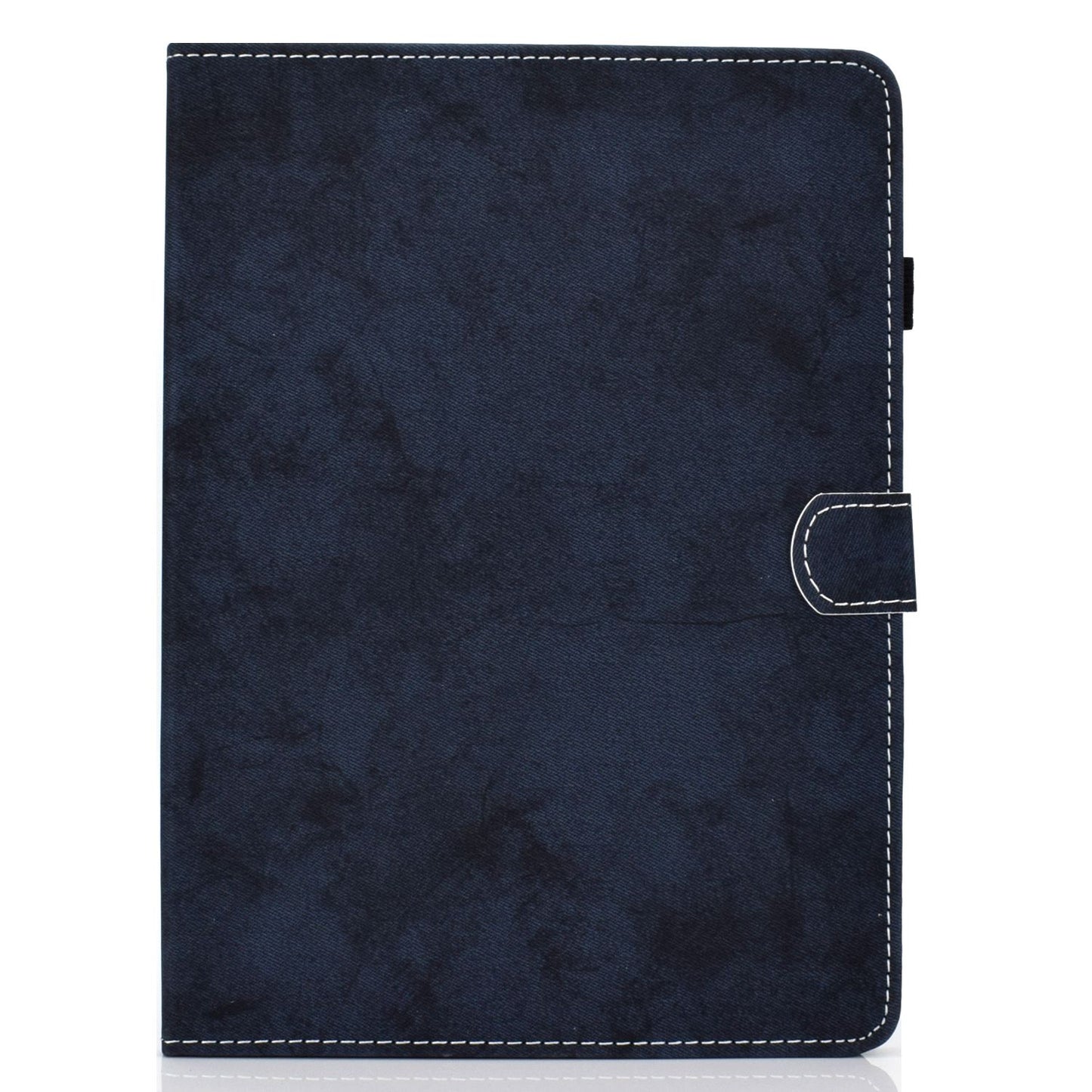 For Huawei Enjoy Tablet 2 / MatePad T 10 9.7 inch / T 10S 10.1 inch / Honor Pad 6 10.1-inch / Pad X6 9.7 inch Cloth Texture Case Solid Color Stitching Leather Stand Card Slots Magnetic Cover
