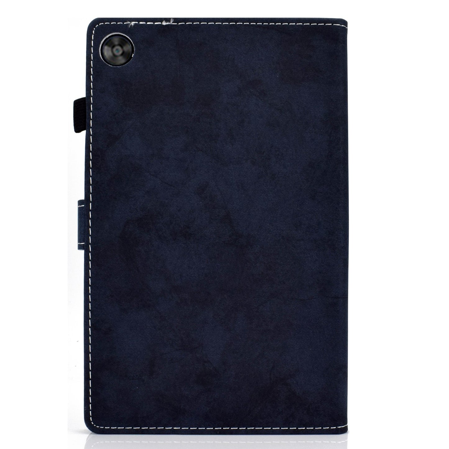 For Huawei Enjoy Tablet 2 / MatePad T 10 9.7 inch / T 10S 10.1 inch / Honor Pad 6 10.1-inch / Pad X6 9.7 inch Cloth Texture Case Solid Color Stitching Leather Stand Card Slots Magnetic Cover