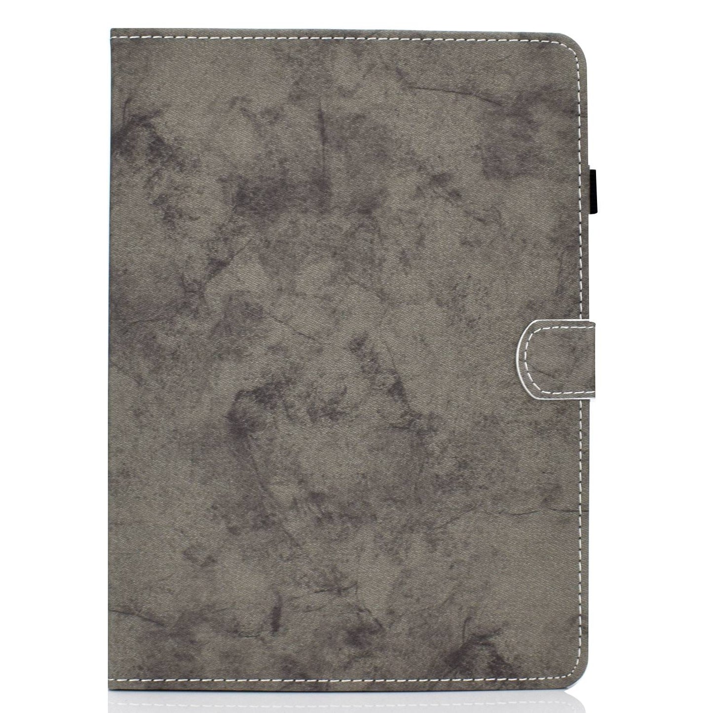 For Huawei Enjoy Tablet 2 / MatePad T 10 9.7 inch / T 10S 10.1 inch / Honor Pad 6 10.1-inch / Pad X6 9.7 inch Cloth Texture Case Solid Color Stitching Leather Stand Card Slots Magnetic Cover