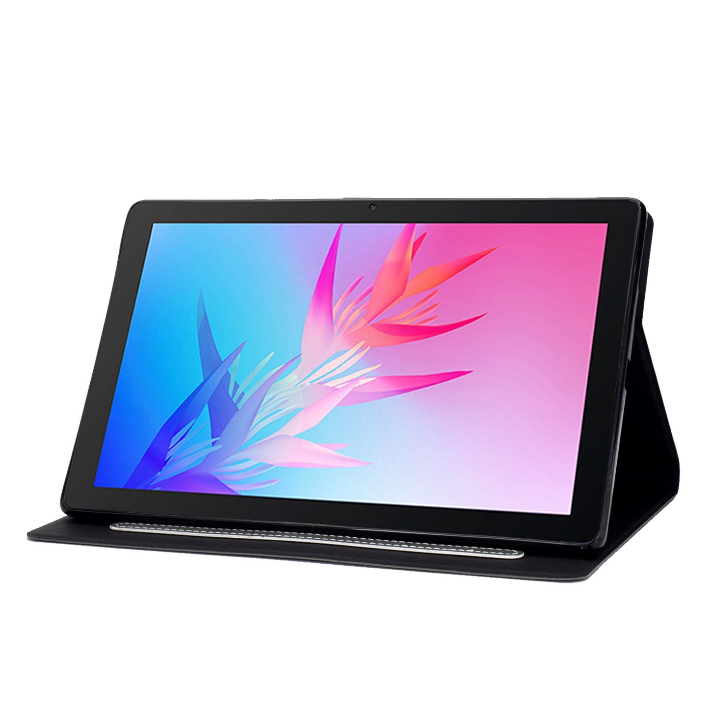 For Huawei Enjoy Tablet 2 / MatePad T 10 9.7 inch / T 10S 10.1 inch / Honor Pad 6 10.1-inch / Pad X6 9.7 inch Tablet Case Solid Color PU Leather Folio Flip Stand Card Slots Magnetic Cover