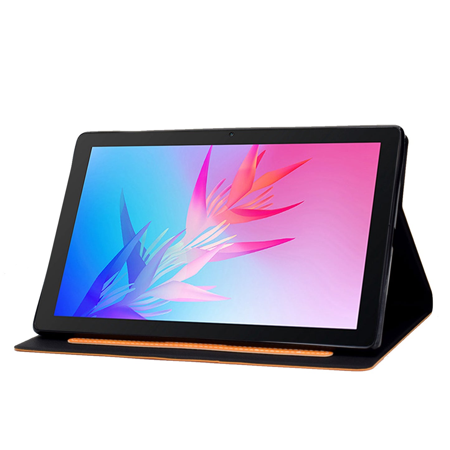 For Huawei Enjoy Tablet 2 / MatePad T 10 9.7 inch / T 10S 10.1 inch / Honor Pad 6 10.1-inch / Pad X6 9.7 inch Tablet Case Solid Color PU Leather Folio Flip Stand Card Slots Magnetic Cover