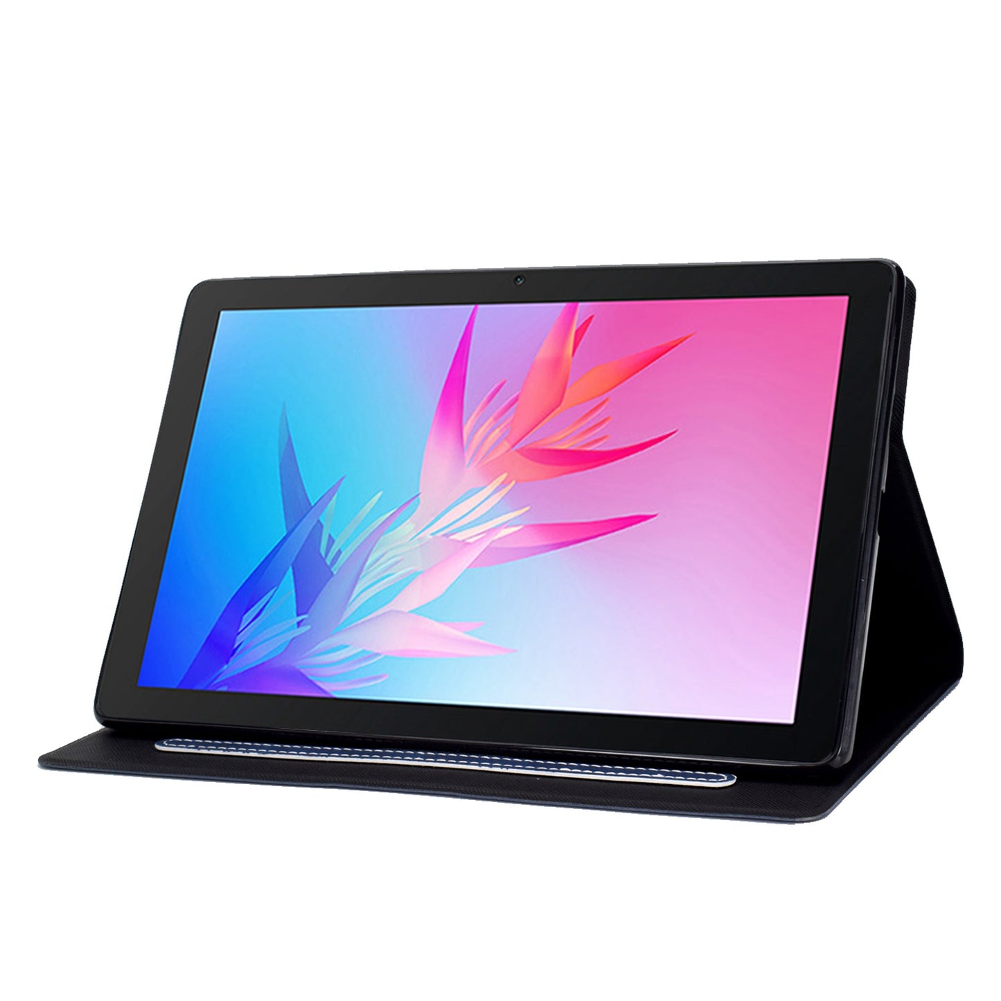 For Huawei Enjoy Tablet 2 / MatePad T 10 9.7 inch / T 10S 10.1 inch / Honor Pad 6 10.1-inch / Pad X6 9.7 inch Tablet Case Solid Color PU Leather Folio Flip Stand Card Slots Magnetic Cover