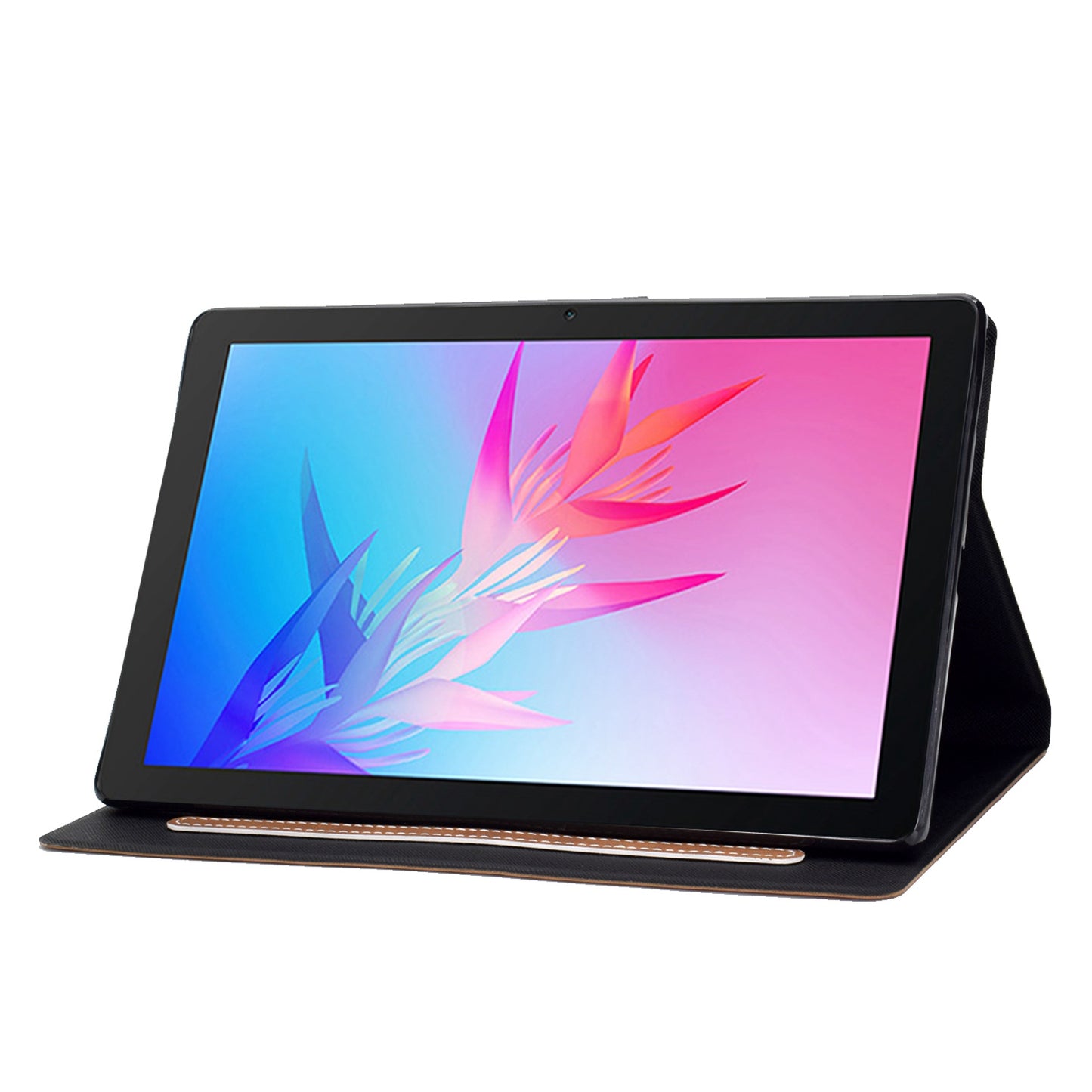 For Huawei Enjoy Tablet 2 / MatePad T 10 9.7 inch / T 10S 10.1 inch / Honor Pad 6 10.1-inch / Pad X6 9.7 inch Tablet Case Solid Color PU Leather Folio Flip Stand Card Slots Magnetic Cover