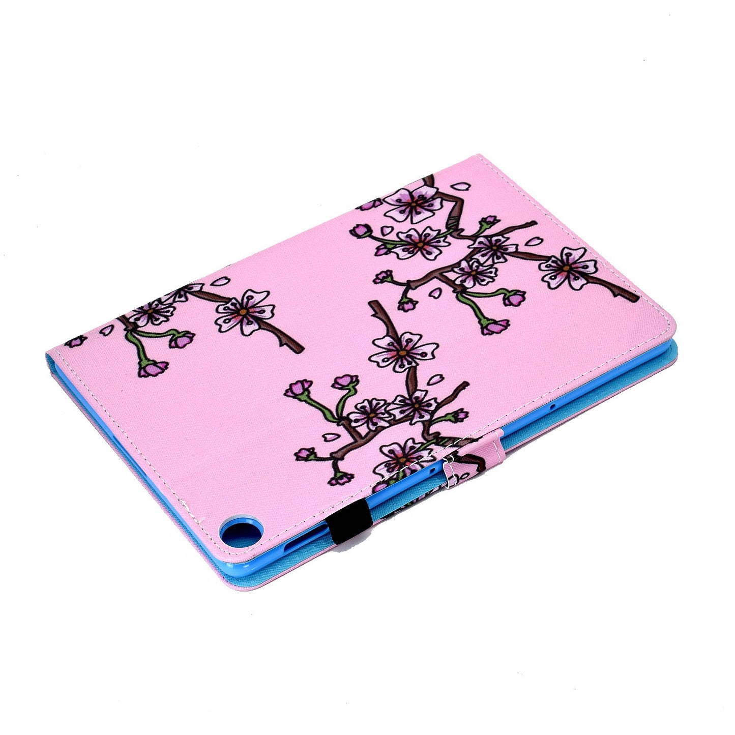 For Huawei Enjoy Tablet 2 / MatePad T 10 9.7 inch / T 10S 10.1 inch / Honor Pad 6 10.1-inch / Pad X6 9.7 inch Pattern Printing Stand Cover Stitching Leather Card Slots Magnetic Case
