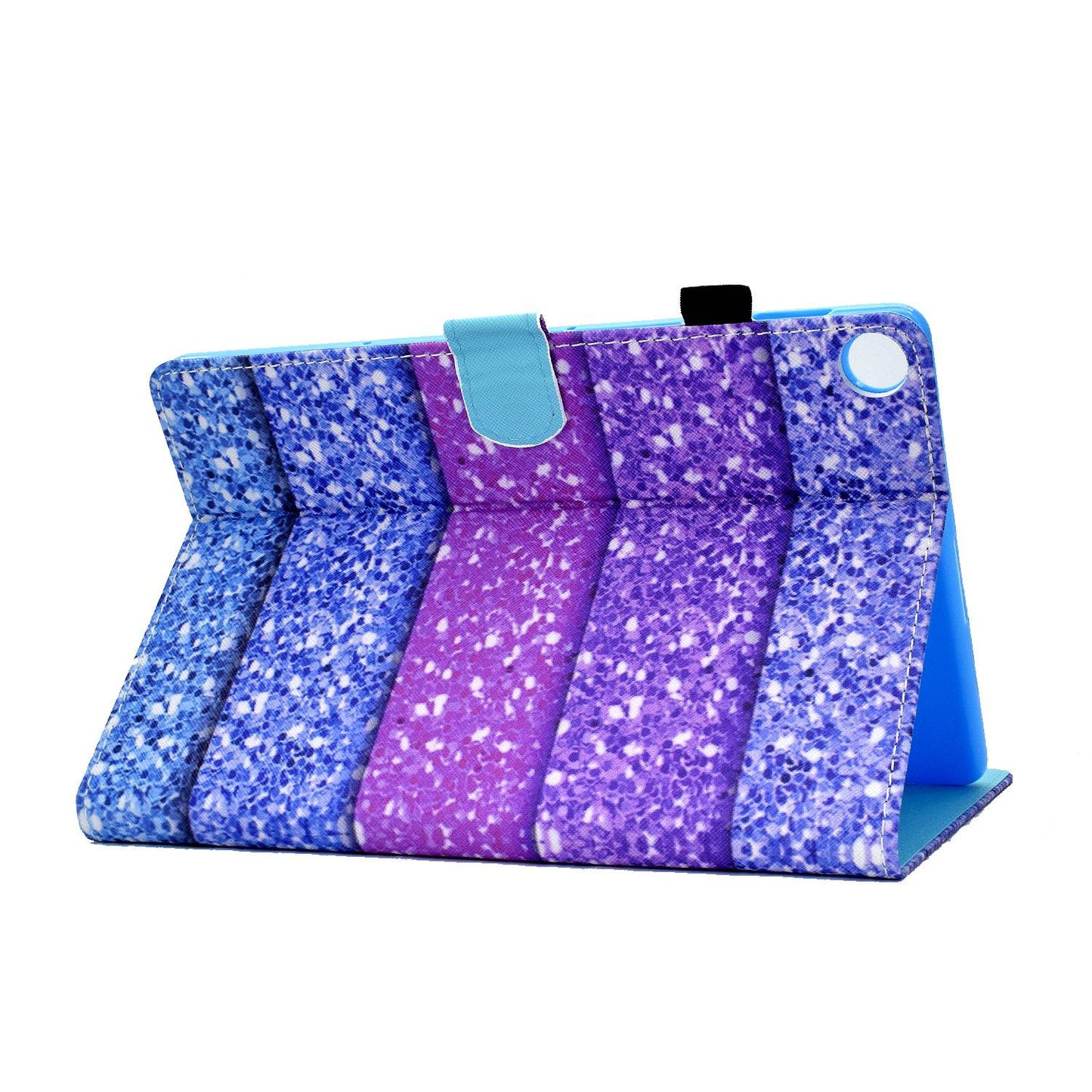 For Huawei Enjoy Tablet 2 / MatePad T 10 9.7 inch / T 10S 10.1 inch / Honor Pad 6 10.1-inch / Pad X6 9.7 inch Pattern Printing Stand Cover Stitching Leather Card Slots Magnetic Case