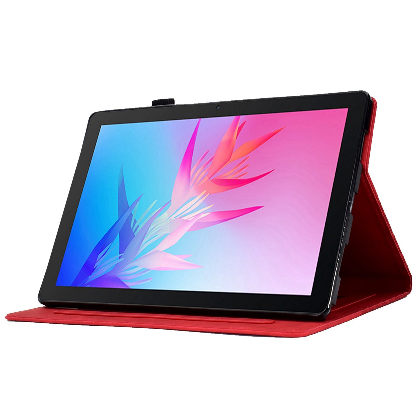 For Huawei Enjoy Tablet 2 10.1 / MatePad T 10 9.7 inch / T 10S 10.1 inch / Honor Pad 6 10.1-inch / Pad X6 9.7 inch Shockproof Stand Case Anti-Fall Tablet Cover with Card Slots / Auto Wake / Sleep