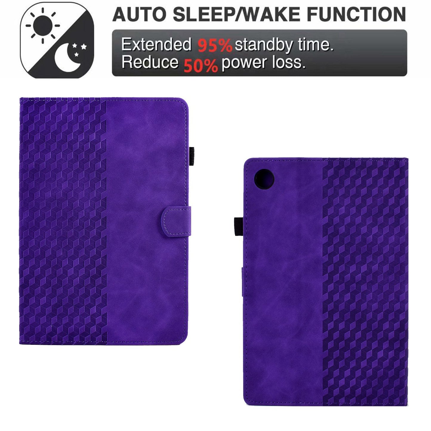For Huawei Enjoy Tablet 2 10.1 / MatePad T 10 9.7 inch / T 10S 10.1 inch / Honor Pad 6 10.1-inch / Pad X6 9.7 inch Shockproof Stand Case Anti-Fall Tablet Cover with Card Slots / Auto Wake / Sleep
