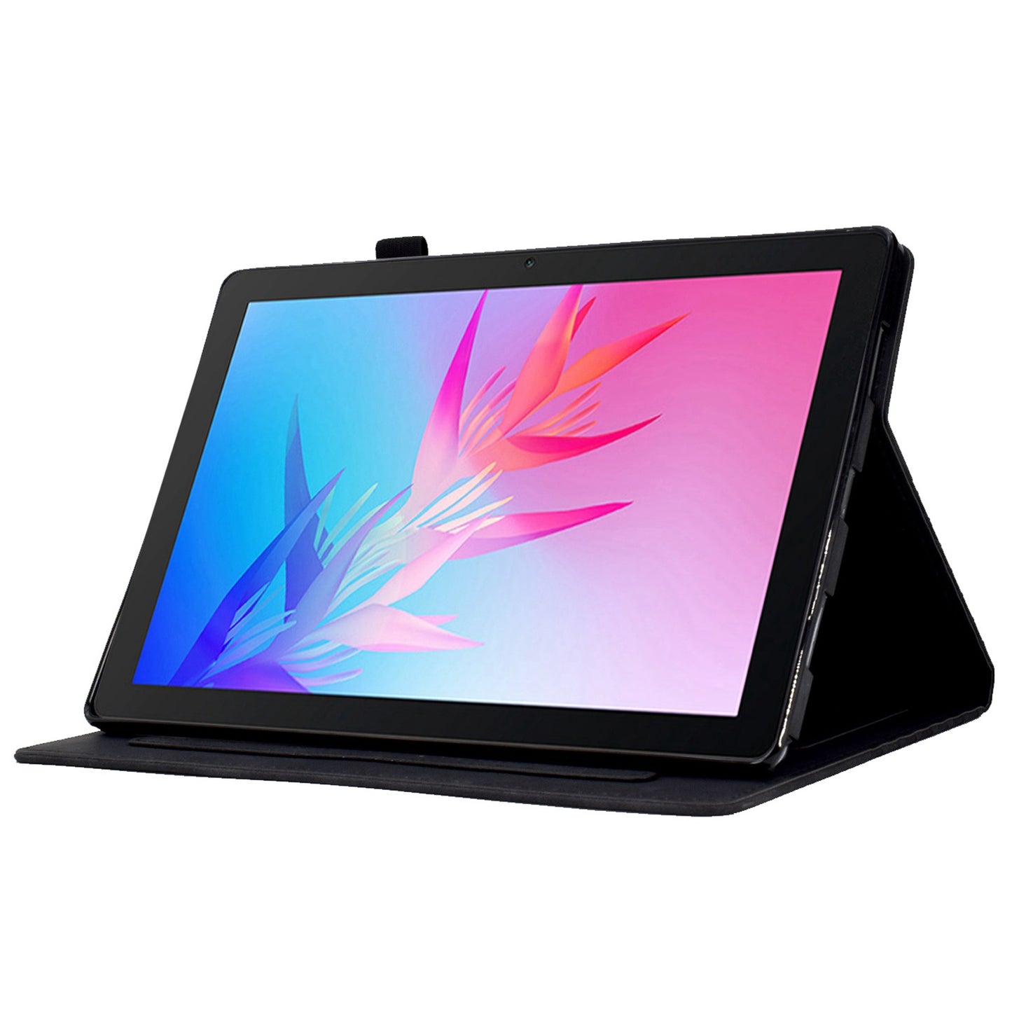 For Huawei Enjoy Tablet 2 10.1 / MatePad T 10 9.7 inch / T 10S 10.1 inch / Honor Pad 6 10.1-inch / Pad X6 9.7 inch Shockproof Stand Case Anti-Fall Tablet Cover with Card Slots / Auto Wake / Sleep
