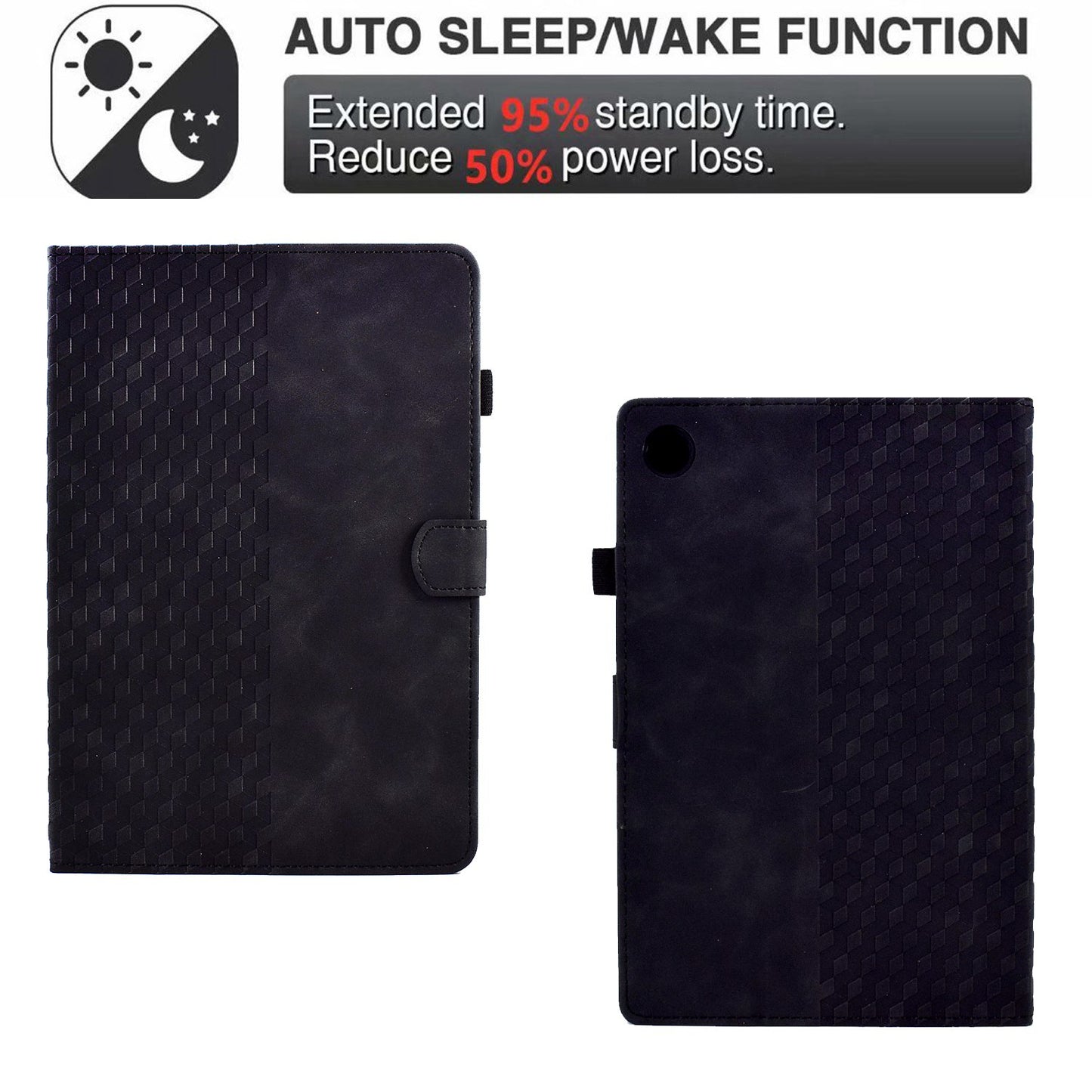 For Huawei Enjoy Tablet 2 10.1 / MatePad T 10 9.7 inch / T 10S 10.1 inch / Honor Pad 6 10.1-inch / Pad X6 9.7 inch Shockproof Stand Case Anti-Fall Tablet Cover with Card Slots / Auto Wake / Sleep
