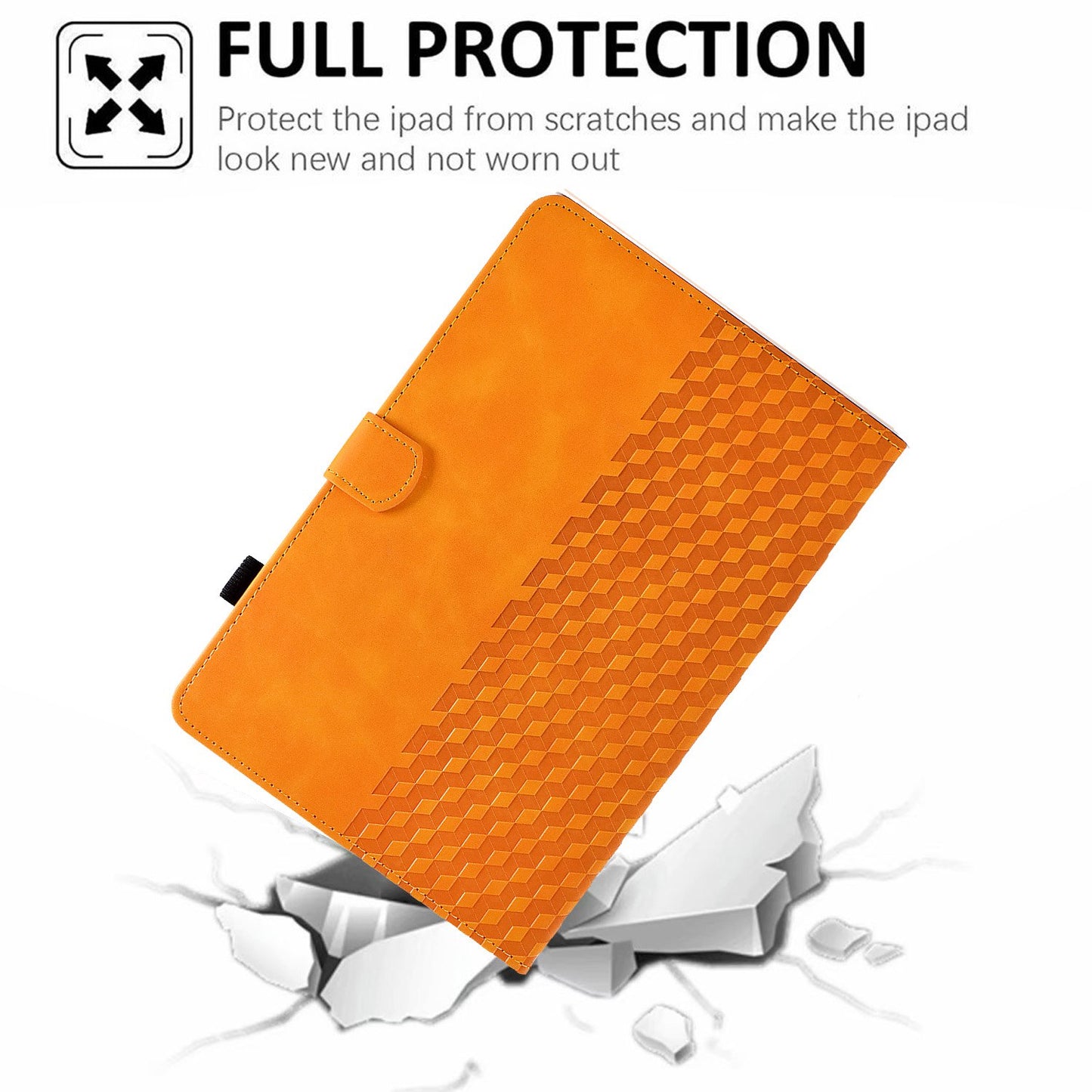 For Huawei Enjoy Tablet 2 10.1 / MatePad T 10 9.7 inch / T 10S 10.1 inch / Honor Pad 6 10.1-inch / Pad X6 9.7 inch Shockproof Stand Case Anti-Fall Tablet Cover with Card Slots / Auto Wake / Sleep