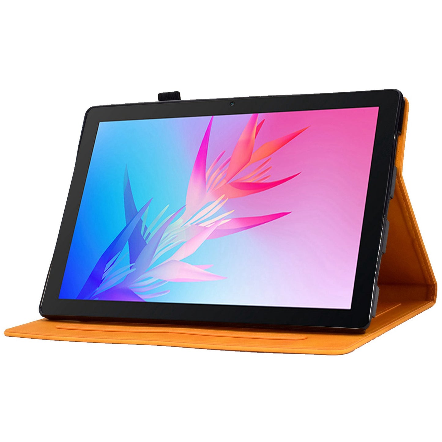 For Huawei Enjoy Tablet 2 / MatePad T 10 9.7 inch / T 10S 10.1 inch / Honor Pad 6 10.1-inch / Pad X6 9.7 inch Tablet Case Pattern Imprinted PU Leather Card Slots Stand Cover