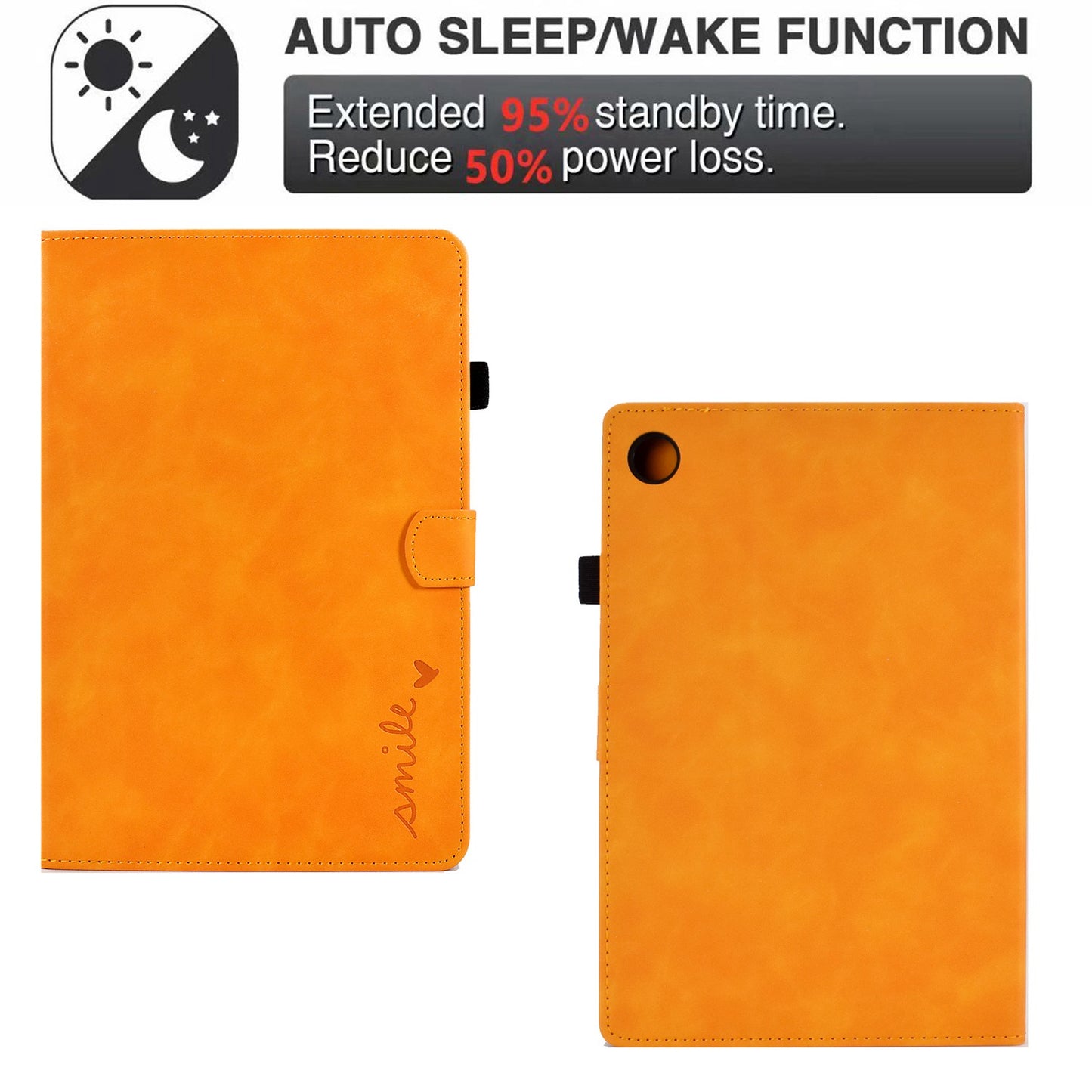 For Huawei Enjoy Tablet 2 / MatePad T 10 9.7 inch / T 10S 10.1 inch / Honor Pad 6 10.1-inch / Pad X6 9.7 inch Tablet Case Pattern Imprinted PU Leather Card Slots Stand Cover