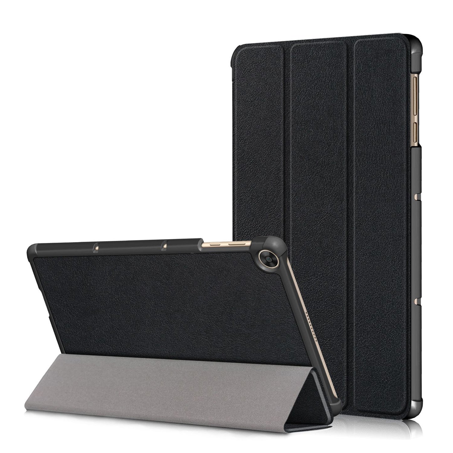 For Honor Pad X8 / X8 Lite / Huawei MatePad T 10 PU Leather Trifold Stand Cover Anti-drop Tablet Protective Case