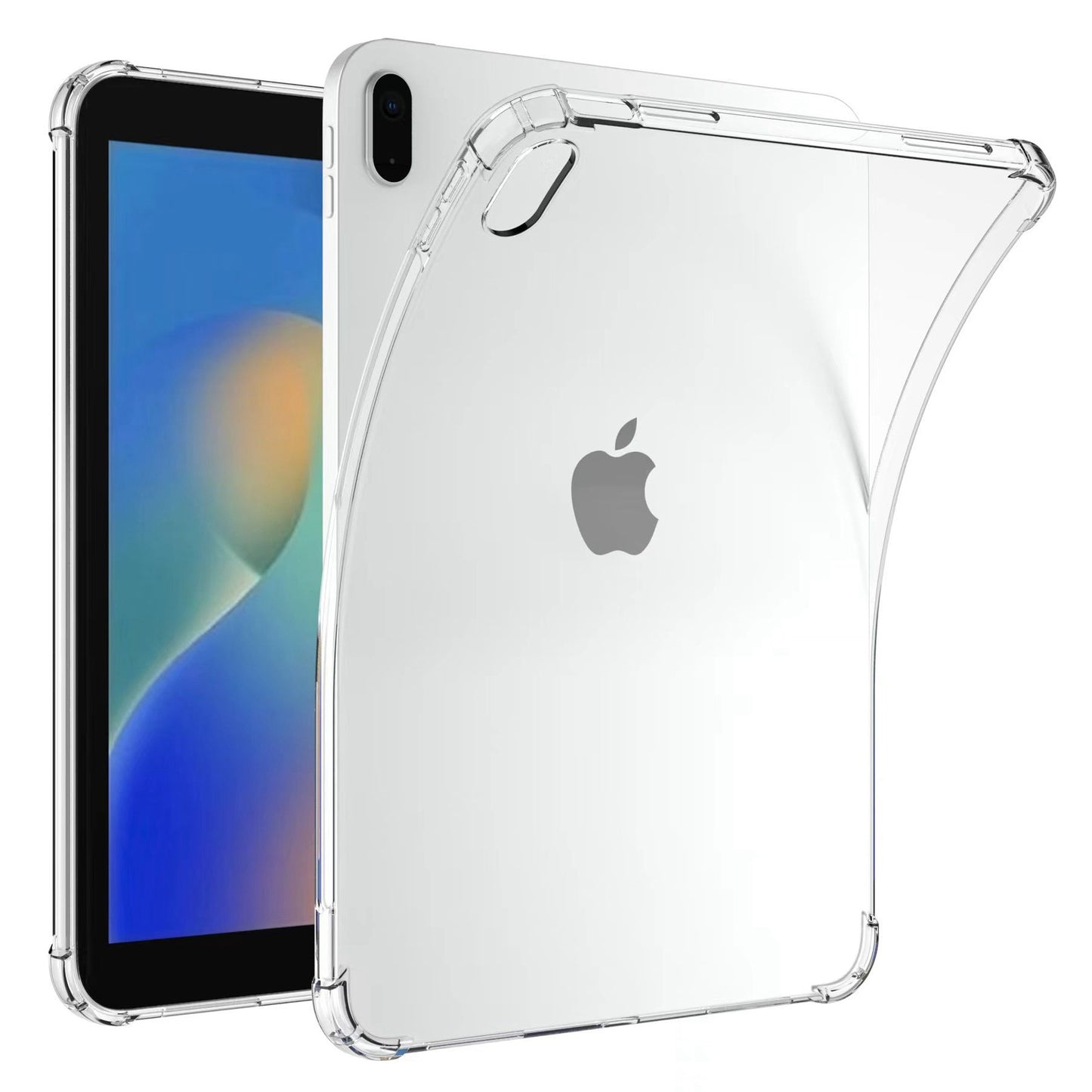 For iPad 10.9 (2022) / iPad 10th Gen Soft TPU Transparent Case Corner Protection Shockproof Back Cover Shell
