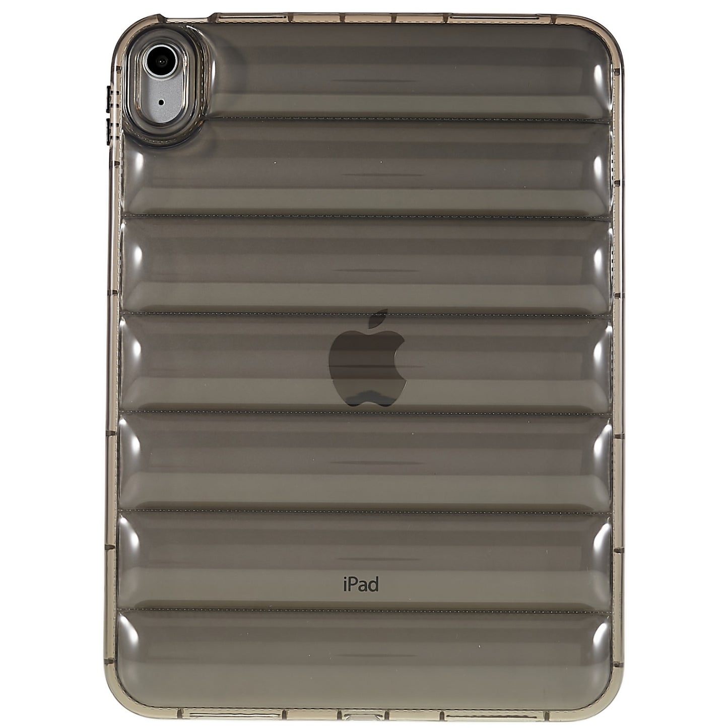 For iPad 10.9 (2022) Down Jacket Design Slim Phone Case Anti-drop Soft TPU Tablet Cover