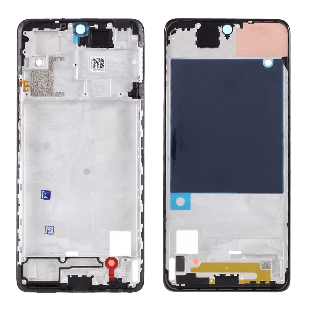 Middle Plate Frame Replacement (A Part) for Xiaomi Redmi Note 10 Pro Max / Note 10 Pro Pro 4G (Global) / Note 10 Pro 4G (India) - Black