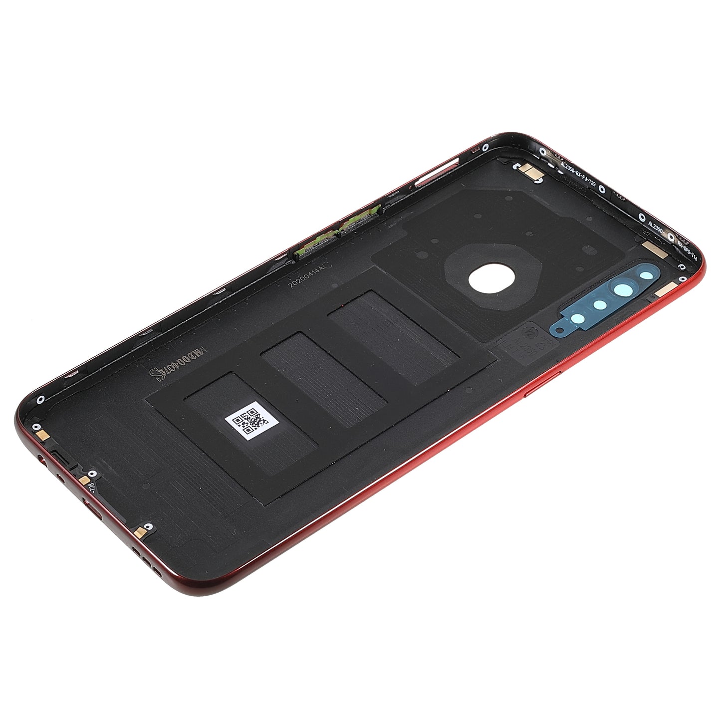 Battery Housing Back Cover with Camera Ring Lens Cover Replacement for Oppo A31 (2020)