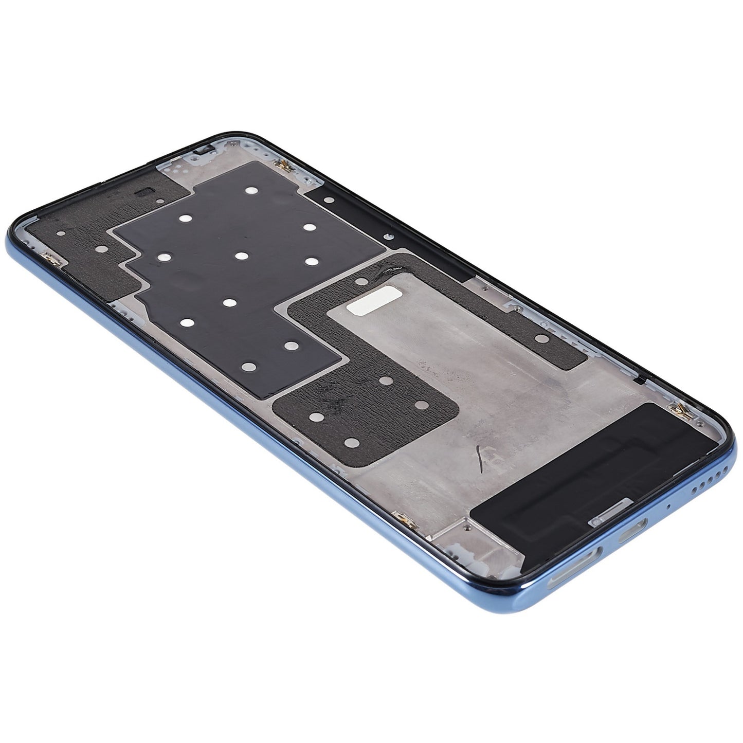 For Huawei Enjoy 20 Plus 5G / Y9a 4G OEM Front Housing Frame Repair Part (without Logo) - Blue