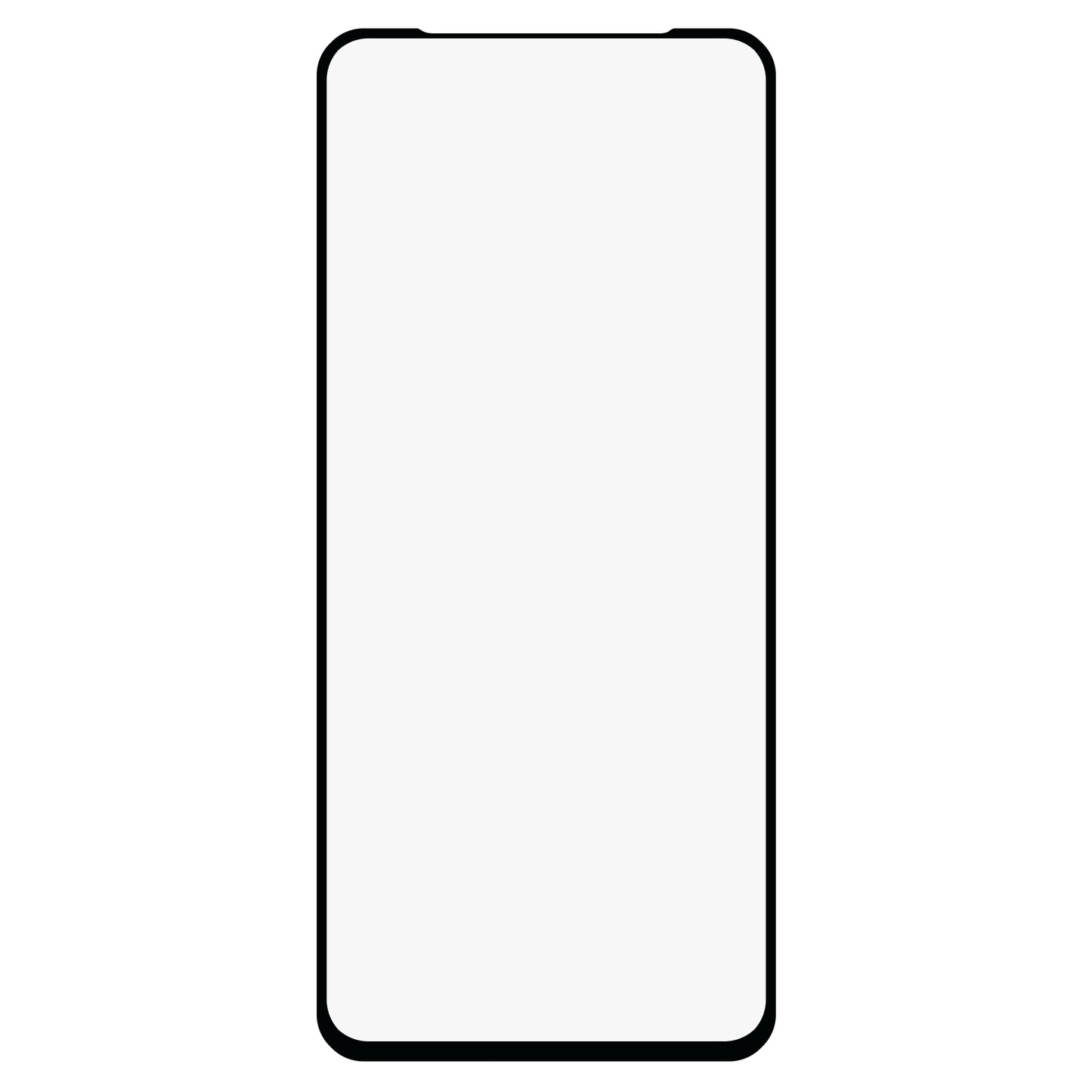 For Infinix Hot 10T 9D Tempered Glass Film, Full Covering Silk Printing Side Glue Anti-explosion Screen Protector