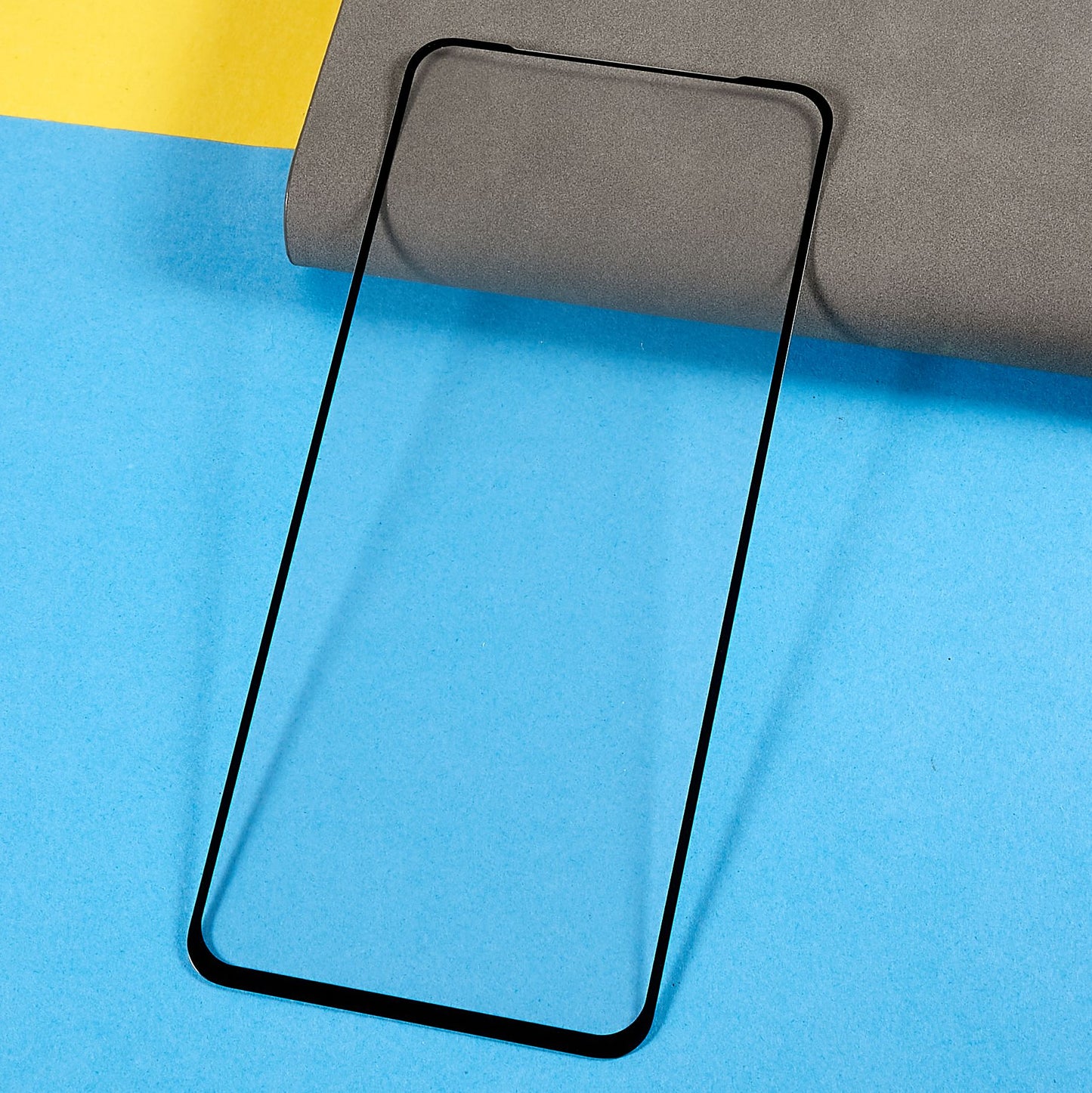 For Infinix Hot 10T 9D Tempered Glass Film, Full Covering Silk Printing Side Glue Anti-explosion Screen Protector