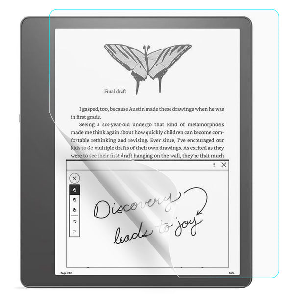 For Amazon Kindle Scribe 10.2 inch Screen Protector Ultra Clear Sensitive Touch Soft PET E-reader Full Screen Film