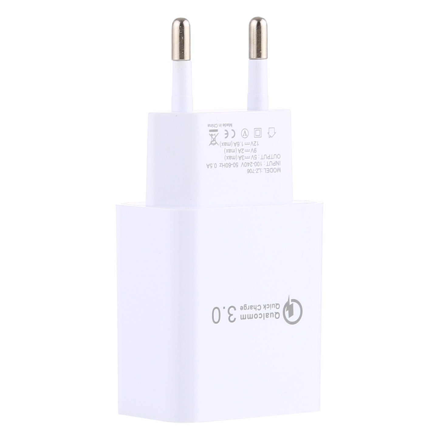 LZ-706 QC 3.0 Fast Charging USB Wall Charger Travel Power Adapter