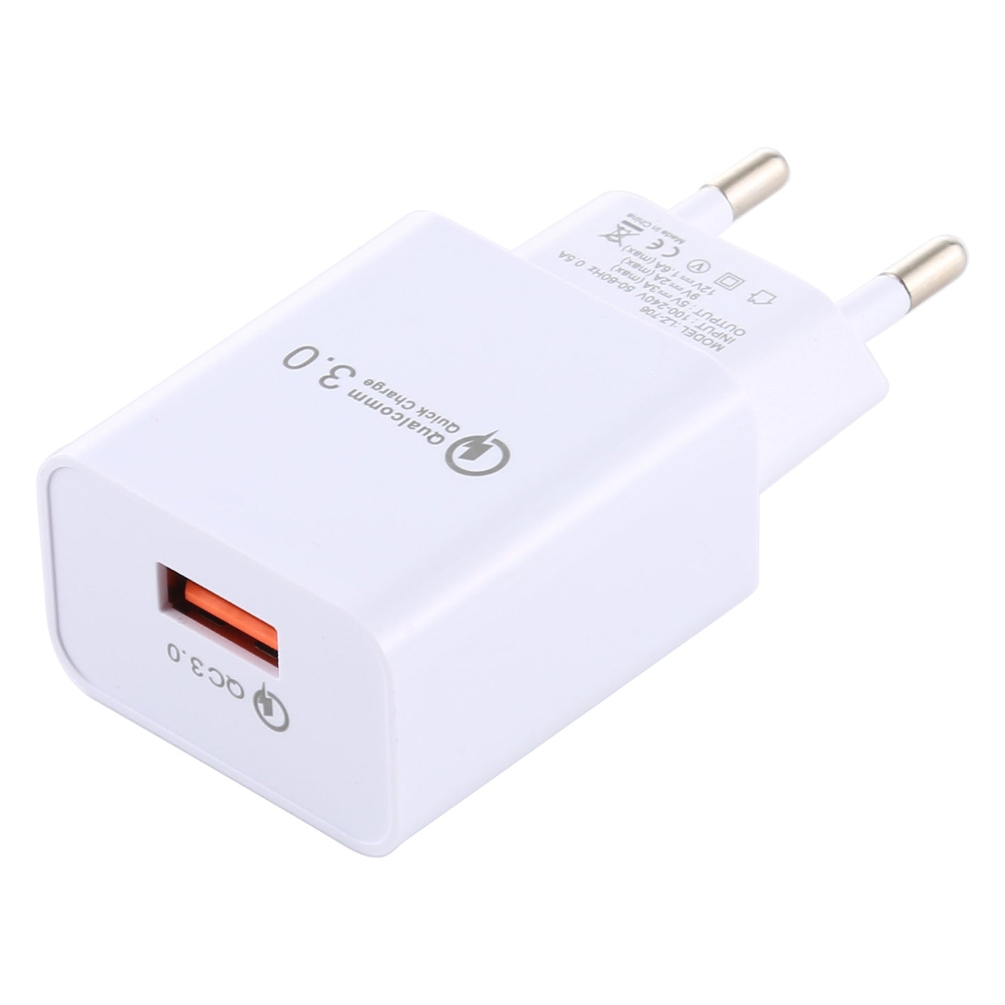 LZ-706 QC 3.0 Fast Charging USB Wall Charger Travel Power Adapter