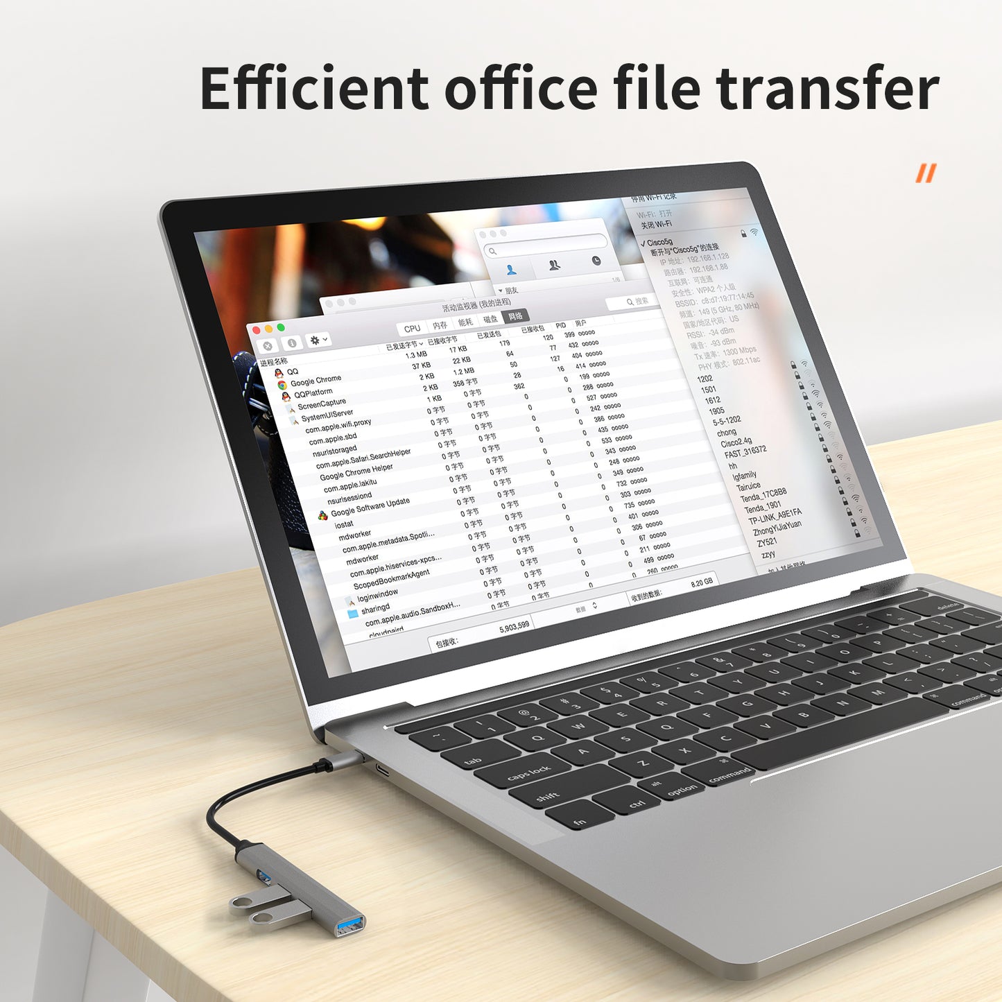 U4-C USB C Hub 3xUSB 3.0+USB 2.0 Convertor Portable Data Transfer Type C Hub Adapter Applicable for Notebook PC/Laptop/USB Flash Drives/Mobile HDD/Mouse