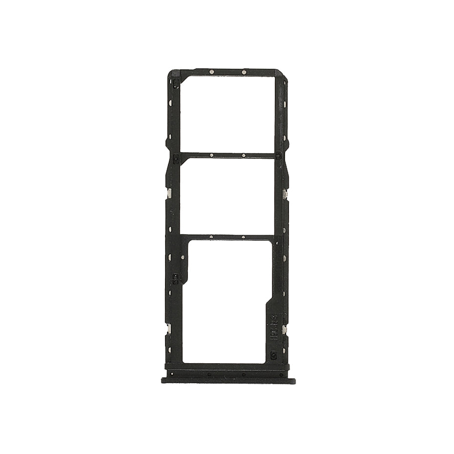 OEM Dual SIM + TF Card Tray Holder Replacement for Xiaomi Redmi 9T (J19S, M2010J19SG, M2010J19SY) - Black