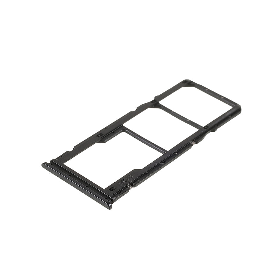 OEM Dual SIM + TF Card Tray Holder Replacement for Xiaomi Redmi 9T (J19S, M2010J19SG, M2010J19SY) - Black