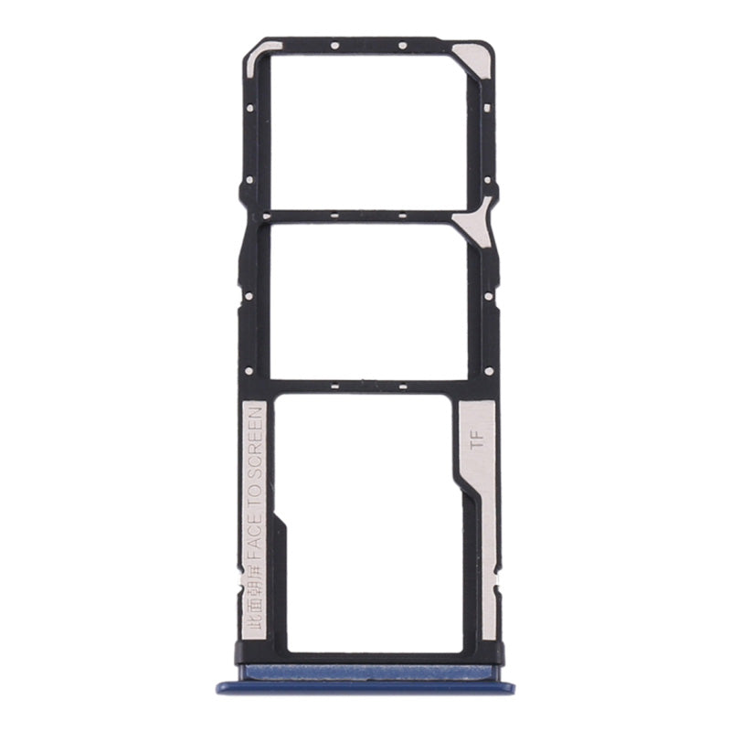 Dual SIM + TF Card Tray Holder Replacement (without Logo) for Xiaomi Redmi Note 9 (MTK Helio G85)/10X 4G