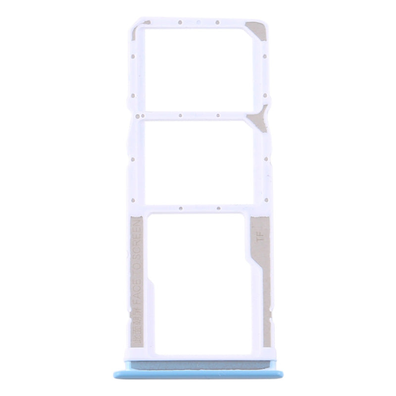 Dual SIM + TF Card Tray Holder Replacement (without Logo) for Xiaomi Redmi Note 9 (MTK Helio G85)/10X 4G