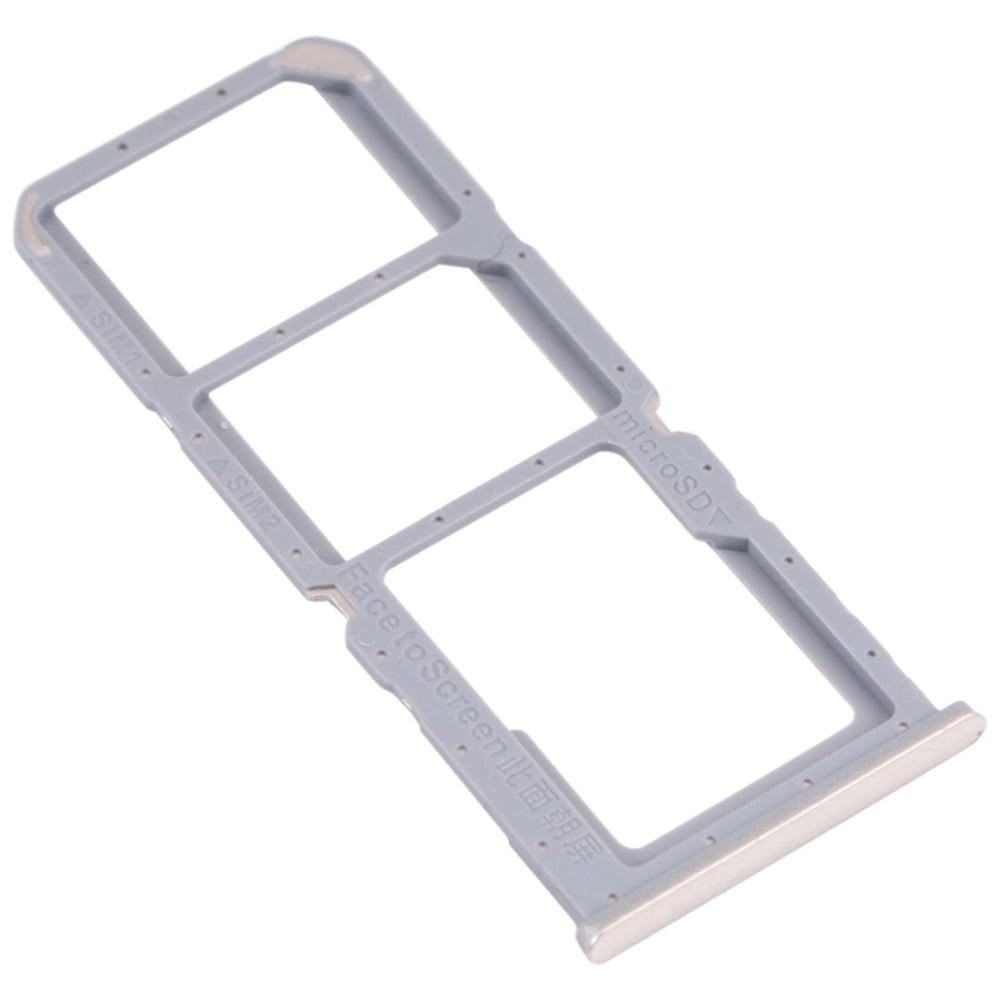 For Oppo A54s Dual SIM Card + TF Card Tray Holder Replacement (without Logo)