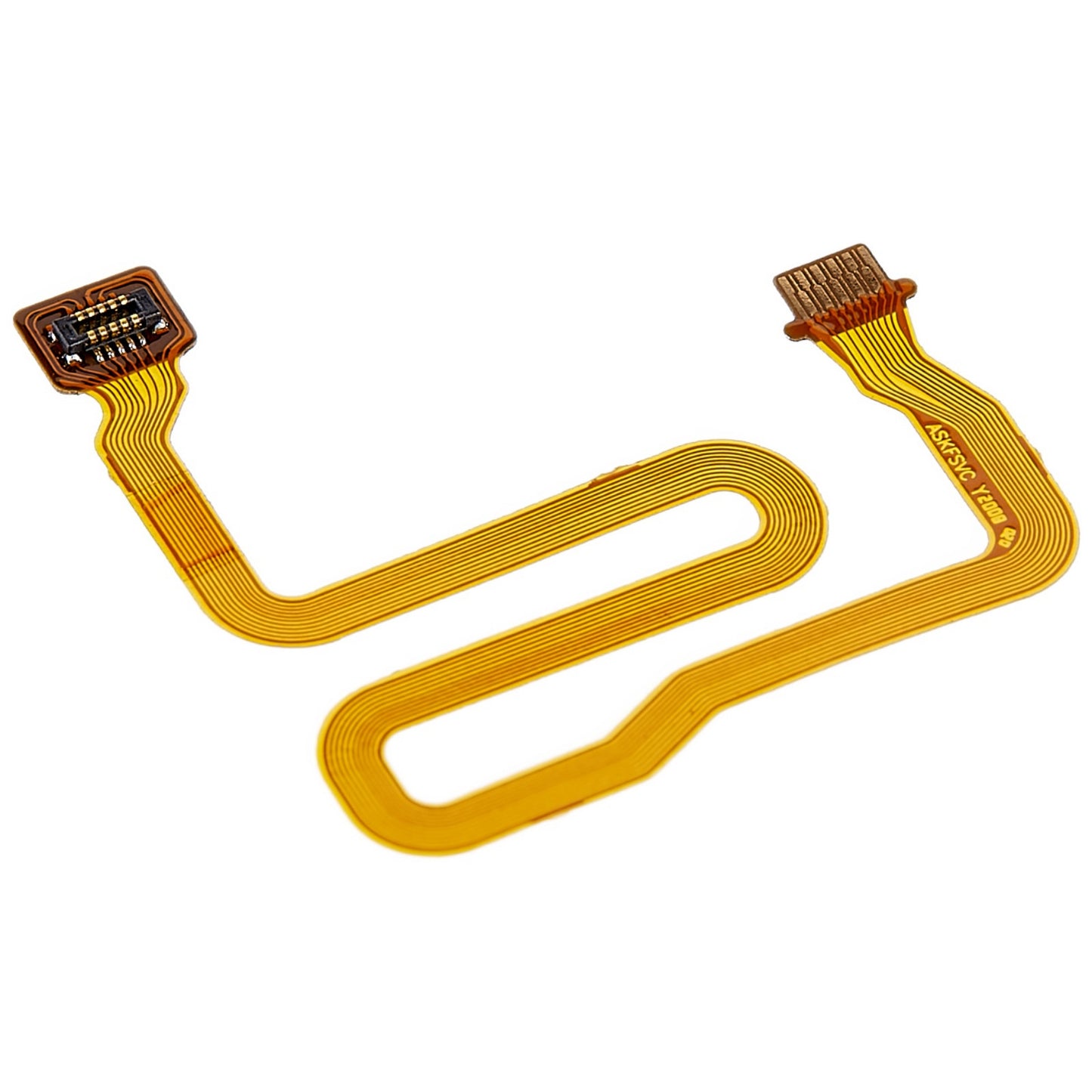 For Huawei P40 lite E OEM Home Key Fingerprint Button Flex Cable Replacement (without Logo)