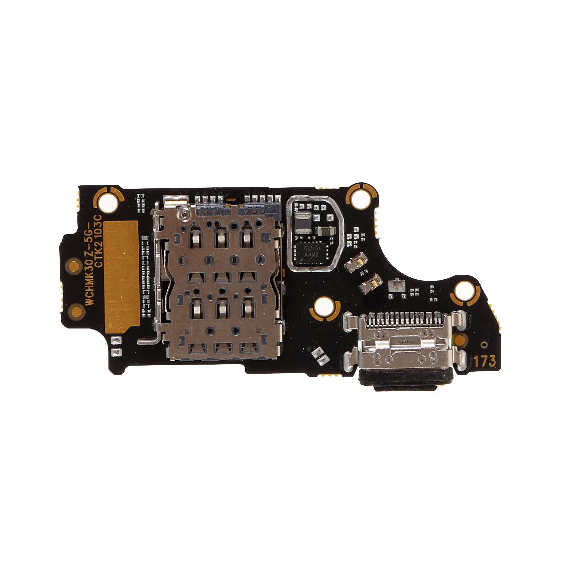Charging Port Dock Connector Flex Cable Part for Xiaomi Redmi K30 Ultra