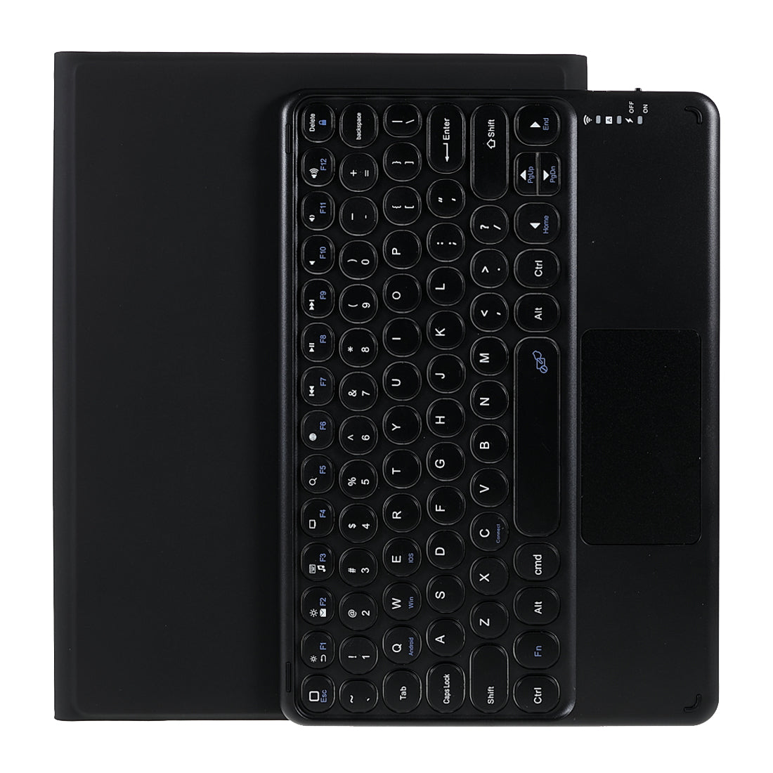 2 in 1 For iPad Pro 11-inch (2021/2020/2018) Leather Tablet Case Bluetooth Keyboard Protective Stand Tablet Cover with Pen Slot