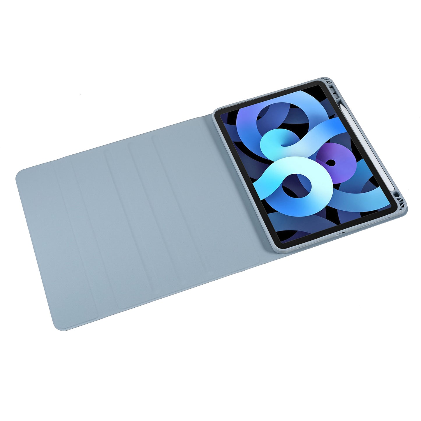 2 in 1 For iPad Pro 11-inch (2021/2020/2018) Leather Tablet Case Bluetooth Keyboard Protective Stand Tablet Cover with Pen Slot