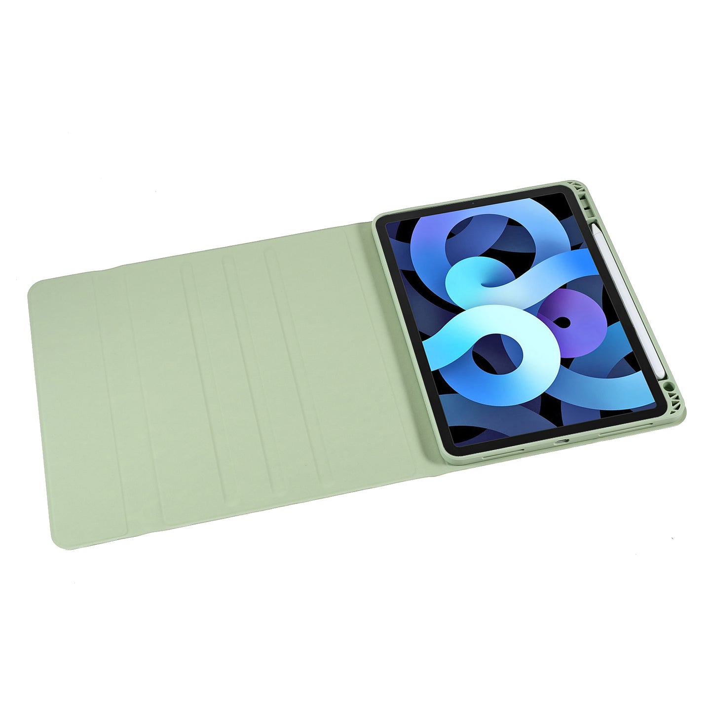 2 in 1 For iPad Pro 11-inch (2021/2020/2018) Leather Tablet Case Bluetooth Keyboard Protective Stand Tablet Cover with Pen Slot