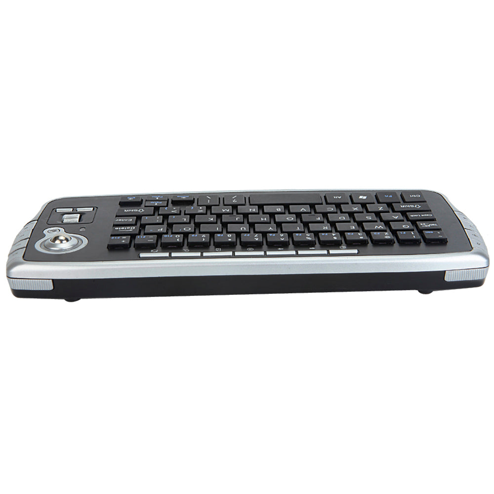 2.4G Wireless Keyboard Multimedia 1200DPI Trackball Air Mouse for Laptop PC