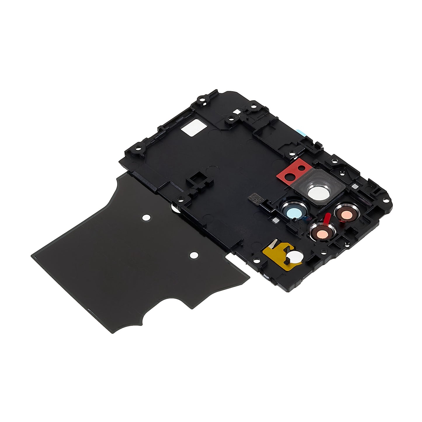 For Huawei P40 lite 4G OEM Mainboard Plate Cover + Camera Lens Ring Cover Part with NFC Function (without Logo)