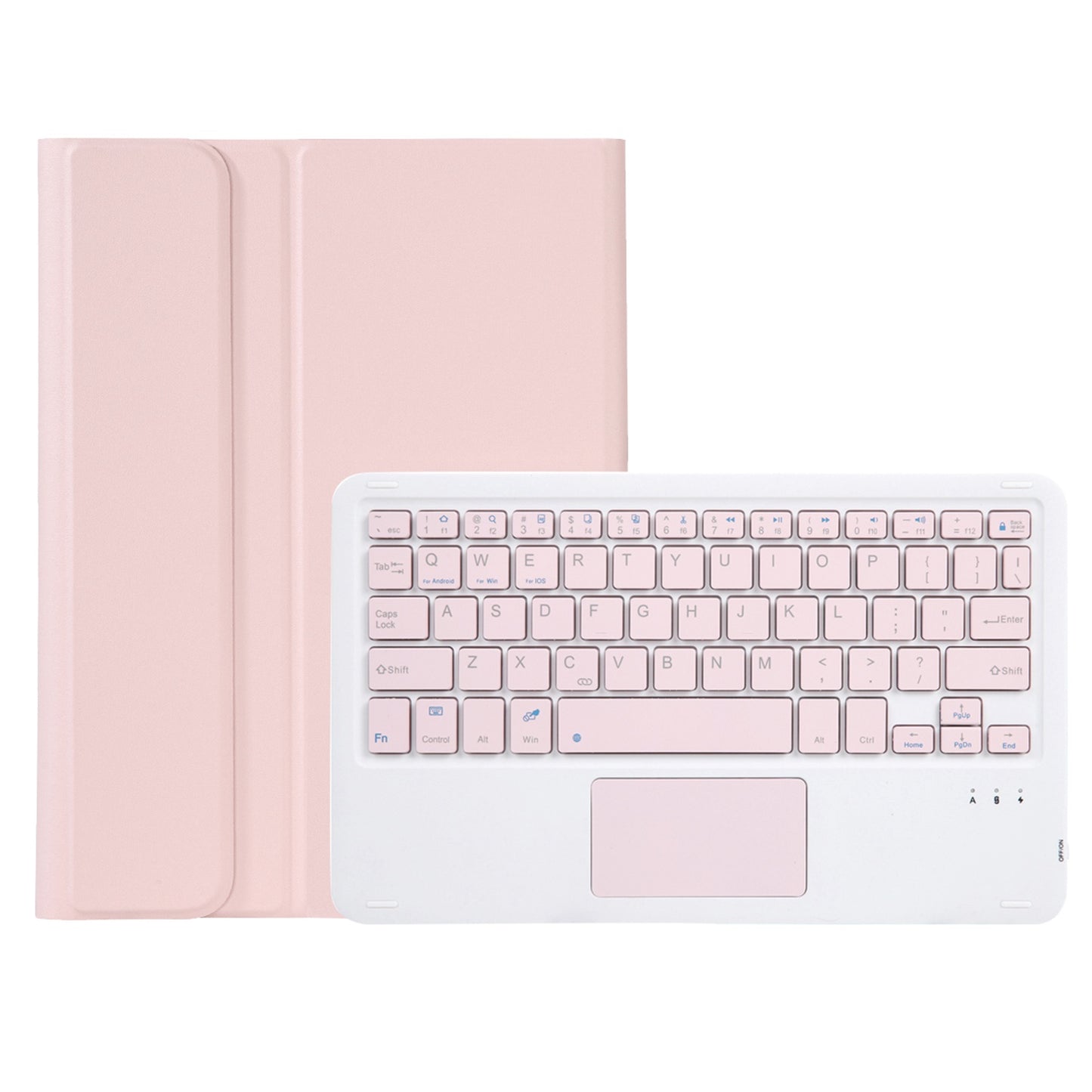 AM18-A For Lenovo Pad Pro 2022 11.2-inch Removable Bluetooth Keyboard Case with TouchPad Anti-Scratch Protective Case