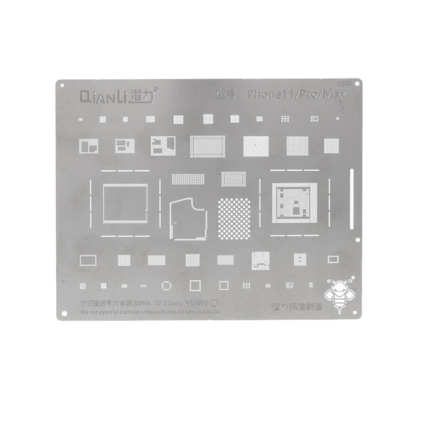 Bumblebee Stencils IC Chip BGA Reballing Stencil Solder Template for iPhone 11/11 Pro/11 Pro Max