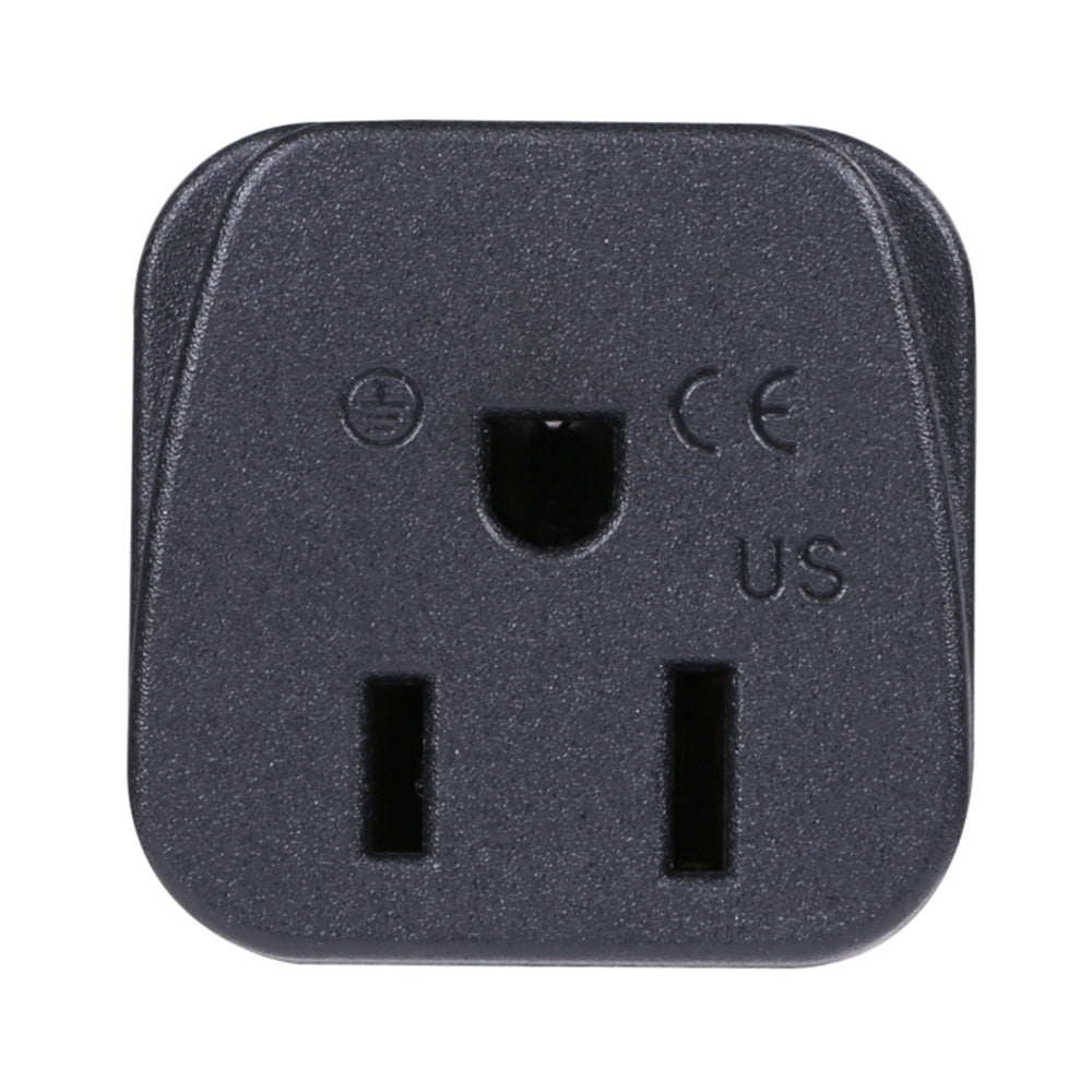 Portable 3-Hole US to UK Plug Adapter Travel Power Socket Converter Plug